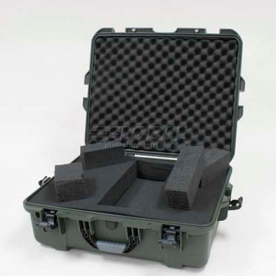 Nanuk 945 Case w/Foam, 25-1/8"L x 19-7/8"W x 8-13/16"H, Olive