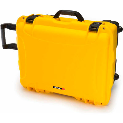 Nanuk 950-0004 950 Case, 22.8"L x 18.3"W x 11.7"H, Yellow