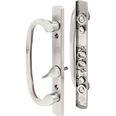 Prime-Line® Sliding Door Handle Set, Satin Nickel, C 1282