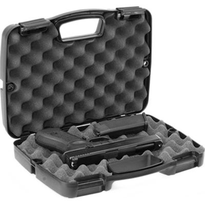 Plano Molding 1010137 Watertight Pistol and Equipment Case, 13-1/2"L x 10-1/8"W x 3"H - Pkg Qty 6
