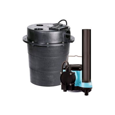 Little Giant 506055 WRS Series 1/3HP Water Removal System - 115V- Integral- 7-10" On Level
