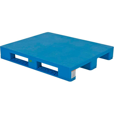 Rackable Closed Deck Pallet, 4-Way Entry, 47-1/8