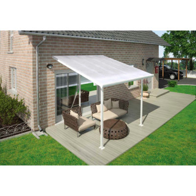 Palram - Canopia Feria™ HG9310 Patio Cover Kit 10'L x 10''W White