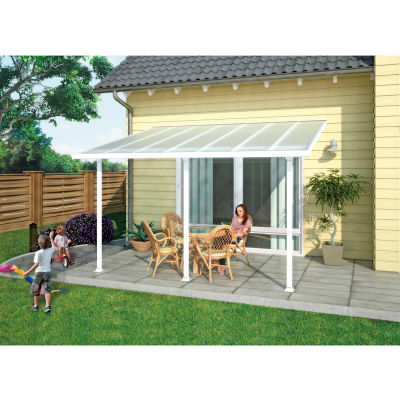 Palram - Canopia Feria™ HG9314 Patio Cover Kit 10'L x 14''W White