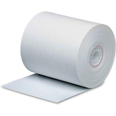PM Company® Single-Ply Thermal Cash Register/POS Rolls 05215, 3-1/8"x273', White, 50 Rolls/Ctn