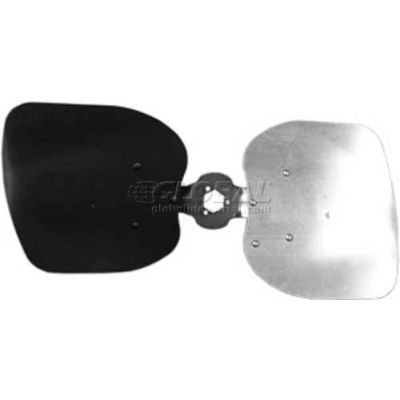 Two Wing Condenser Fan Blade, Interchangeable hub, Aluminum Blade, 22" Dia., 27 ® Pitch