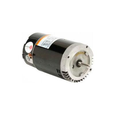 US Motors 56 C Flange 6.5" Dia. Pool, 2 HP, 1-Phase, 3450 RPM Motor, EB124