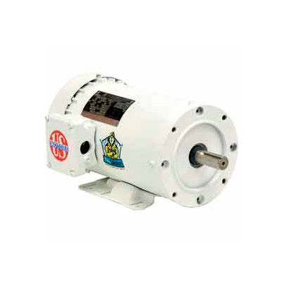 US Motors Washdown, 3 Phase, 3/4 HP, 3-Phase, 3450 RPM Motor, WD34S1AC