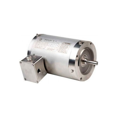 US Motors Washdown, 3 Phase, 1/2 HP, 3-Phase, 1140 RPM Motor, WDP12S3DCR