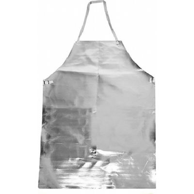 CARBON ARMOUR™ 24" x 48" Aluminized Acrysil Apron, Slide Snap Straps, A02AS24X48