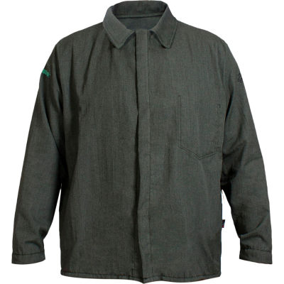 Medium National Safety Apparel C07H3GCBGMD30 CARBON ARMOUR Jacket Dark Green Medium National Safety Apparel C07H3GCBGMD30 CARBON ARMOUR Jacket Dark Green