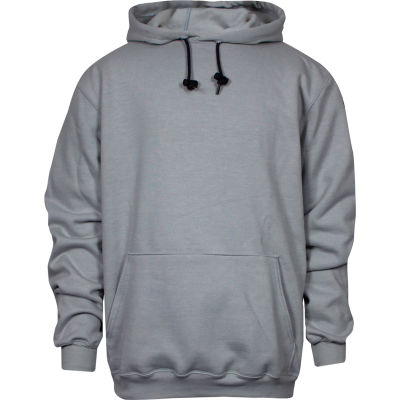 National Safety Apparel® Heavyweight Pullover FR Sweatshirt, 3XL, Gray, C21IG033XL