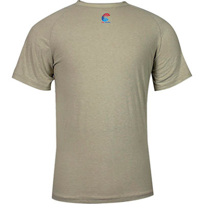 National Safety Apparel® FR Control 2.0 Short Sleeve T-Shirt, L, Khaki, C52JKSRLG