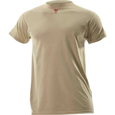 DRIFIRE® Lightweight Flame Resistant T-Shirt, 2XL, Desert Sand, DF2-CM-446TS-DS-2XL
