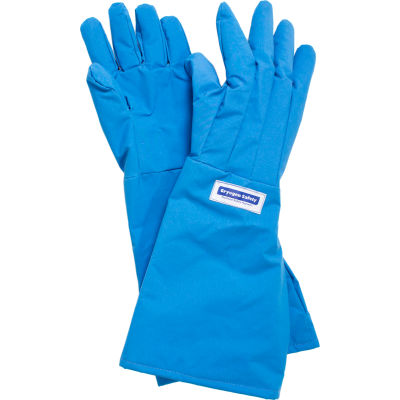 National Safety Apparel® Waterproof Elbow Length Cryogenic Glove, Medium, Blue, G99CRBEPMDEL