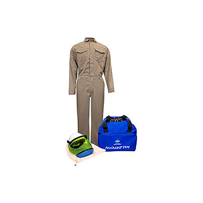 ArcGuard® KIT2CVPR08NG 8 cal/cm2 DuPont Protera Arc Flash Kit W/FR Coverall, LG, No Gloves