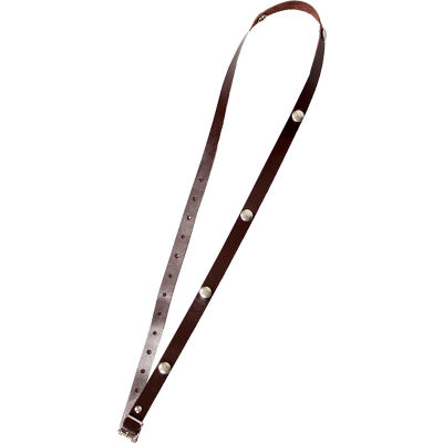 National Safety Apparel® Replacable Leather Belt 48, Brown, X01VT01048