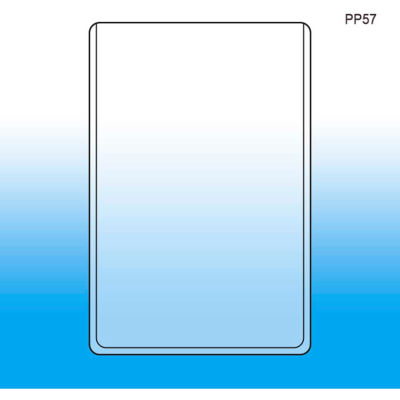 Sign & Print Protector, 5" X 7" High - Pkg Qty 25