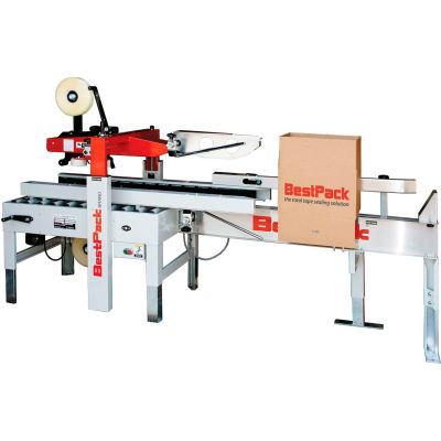 BestPack MSDBF22-2 Semi-Automatic Adjustable Side Drive Pack & Seal Station w/ 3" Tape Head