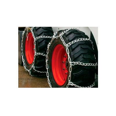 3400 Series Skid Loader Chains w/ HD Twist Cross Chains, 4 Link (Pair) - 0343555