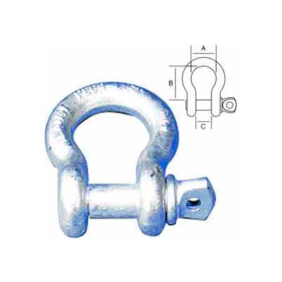 Peerless™ 8059005 1-1/4" Screw Pin Anchor Shackle - Pkg Qty 5
