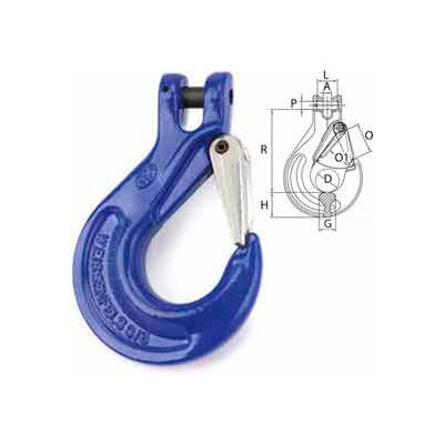 Peerless™ 8418600 1/2" V10 Clevis Sling Hook with Latch