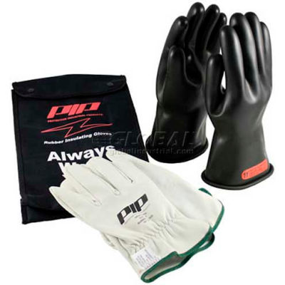 PIP ESP Kit, 1 Pair Black ESP Glove, 1 Pair Goat, Class 0, Size 11