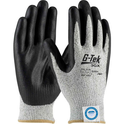 PIP G-Tek® 3GX® CR Gloves Dyneema® Diamond Blend, Black Foam, 13 Gauge, M