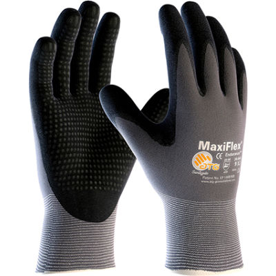 PIP MaxiFlex® Endurance Nitrile Coated Gloves, Black, 1 Dozen, L