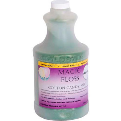 Paragon 7826 Magic Floss - 4 Lb Easy Pour Bottle - Green Apple