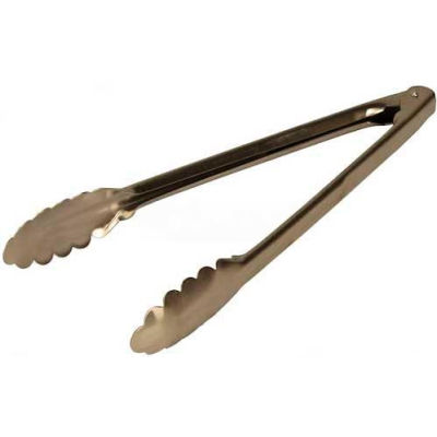 Paragon 8065, Hot Dog Tongs, Stainless Steel, 12"