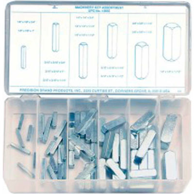 60 Piece Machinery Key Assortment