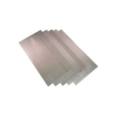 0.001" Steel Shim Stock 8" x 12" Flat Sheets (Pack of 5)
