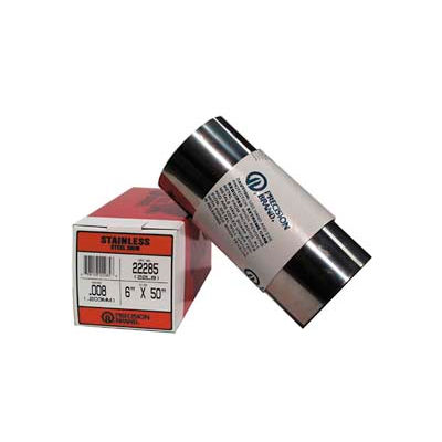 0.003" Stainless Steel Shim Stock 6" X 60" Roll - Min Qty 2