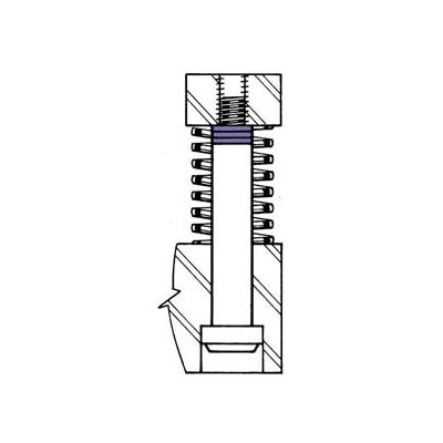 6mm I.D. x 8mm O.D. x 0.80mm Shoulder Screw Lengthening Shim (Pack of 25) - Made In USA