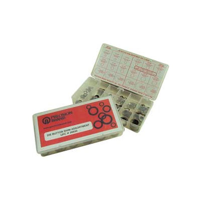 0.31" I.D. x 0.4365" O.D. x 0.005" Die Button Shim (Pack of 50) - Made In USA