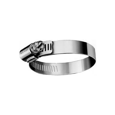 B72HS All Stainless Worm Gear Hose Clamp, 4-1/16" - 5" Clamping Dia. 10-Pack