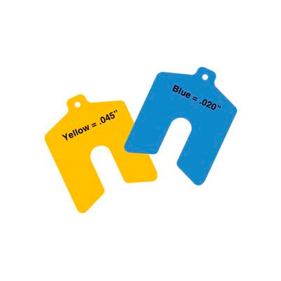 3" x 3" x 0.045" Yellow Sof' Shoe® Elastomer Shim (Pack of 10) - Made In USA