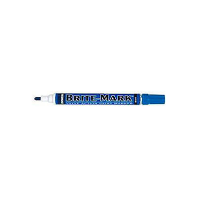 Dykem® 84001 - Brite-Mark® Medium Blue Marker (Pack of 12)