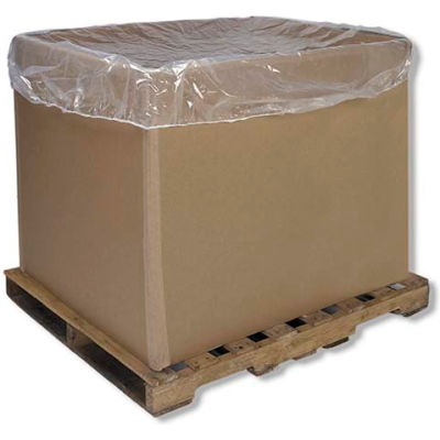 Protective Lining Elastic Gaylord & Tote Cover 65" x 65" - 4 Mils - Pkg Qty 25