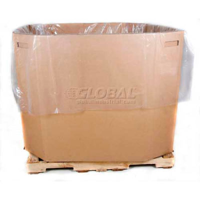 Protective Lining Industrial Gaylord & Tote Bin Liner, 51"X49"X85", 2 Mil, Sold 50 Liners Per Roll - Pkg Qty 50