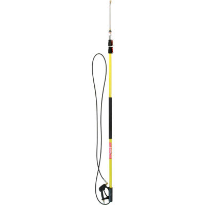 BE Pressure 85.206.424L Fiberglass Telescoping Wand - 9' - 24'L, 1/4" Hose