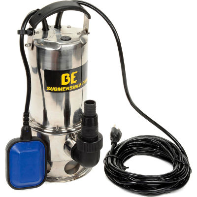 Be Pressure ST-900SD Submersible Pump, 1-1/4 HP Side Discharge