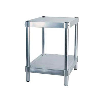 Prairie View A183024-2, Shelving Unit, 2 shelf, 18"W x 30H x 24"L, Aluminum