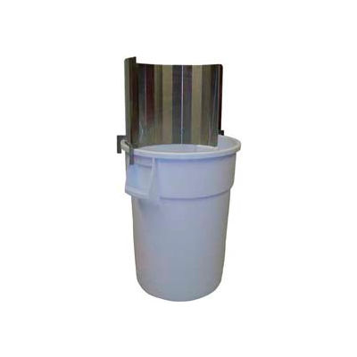 Prairie View TCBS1838SS, Trash Can Backsplash, 18"H x 38"L, Stainless Steel