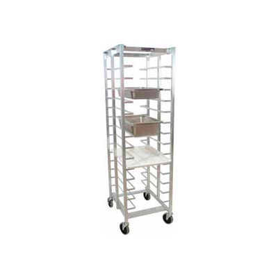 Prairie View WE3018-KD-U, Universal Pan Rack, 20 Pan Capacity, Aluminum, 22-3/4"W x 73-1/4"H x 26"D