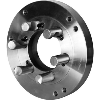 12" Mounting Plate for 3 & 6 Jaw Setrite Chucks - D-11 Spindle - Made In USA - 1205025