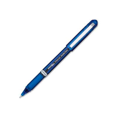 Pentel® EnerGel NV Liquid Gel Pen, .5mm, Blue Barrel, Blue Ink, Dozen