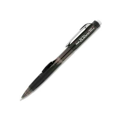 Pentel® Twist-Erase Click Mechanical Pencil, Refillable Lead/Eraser, 0.7mm, Black