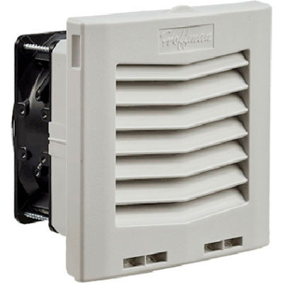 Hoffman HF Series 5 Inch Side-Mount Filter Fan for Enclosure, 35 CFM, 115V